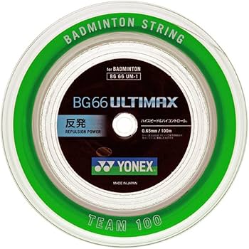 Amazon | YONEX(ヨネックス)バドミントン ストリングス BG66